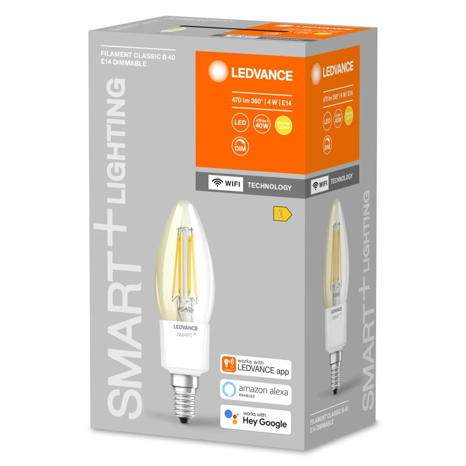 LEDVANCE SMART+ WiFi Filament Candle 40 E14 4W 827 3 LEDVANCE SMART+ WiFi Filament Candle 40 E14 4W 827 – Bild 3
