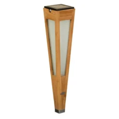 LED-Solarfackel Tecka Mit Sensor, 52 Cm, Teak -Heimbeleuchtung 6112047 2