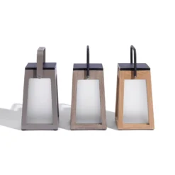 LED-Solarlaterne Tecka Tragbar, Teak 25 Cm 14 LED-Solarlaterne Tecka Tragbar, Teak 25 Cm -Heimbeleuchtung 6112080 5