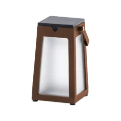 LED-Solarlaterne Tinka Tragbar, Corten