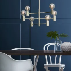 Markslöjd Hängeleuchte Capital, Messing, 6-flammig -Heimbeleuchtung 6505617 3