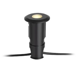 Markslöjd Garden 24 Decklight, Schwarz, Licht Oben, 3W