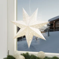 Markslöjd Stern Solvalla Zum Aufhängen, 45 Cm, Silber