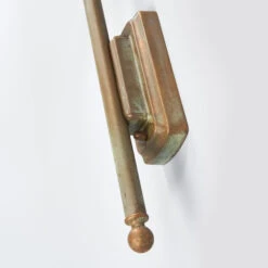 Außenwandleuchte Casale Höhe 60cm, Messing Antik -Heimbeleuchtung 6515289 5