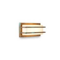 Außenwandleuchte Ice Cubic 3413, Messing Antik 6 Außenwandleuchte Ice Cubic 3413, Messing Antik -Heimbeleuchtung 6515522 2