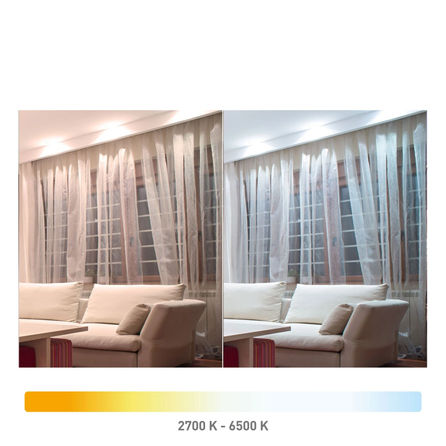 Müller Licht Tint White LED-Lampe GU10 5,1W CCT 3 Müller Licht Tint White LED-Lampe GU10 5,1W CCT – Bild 3