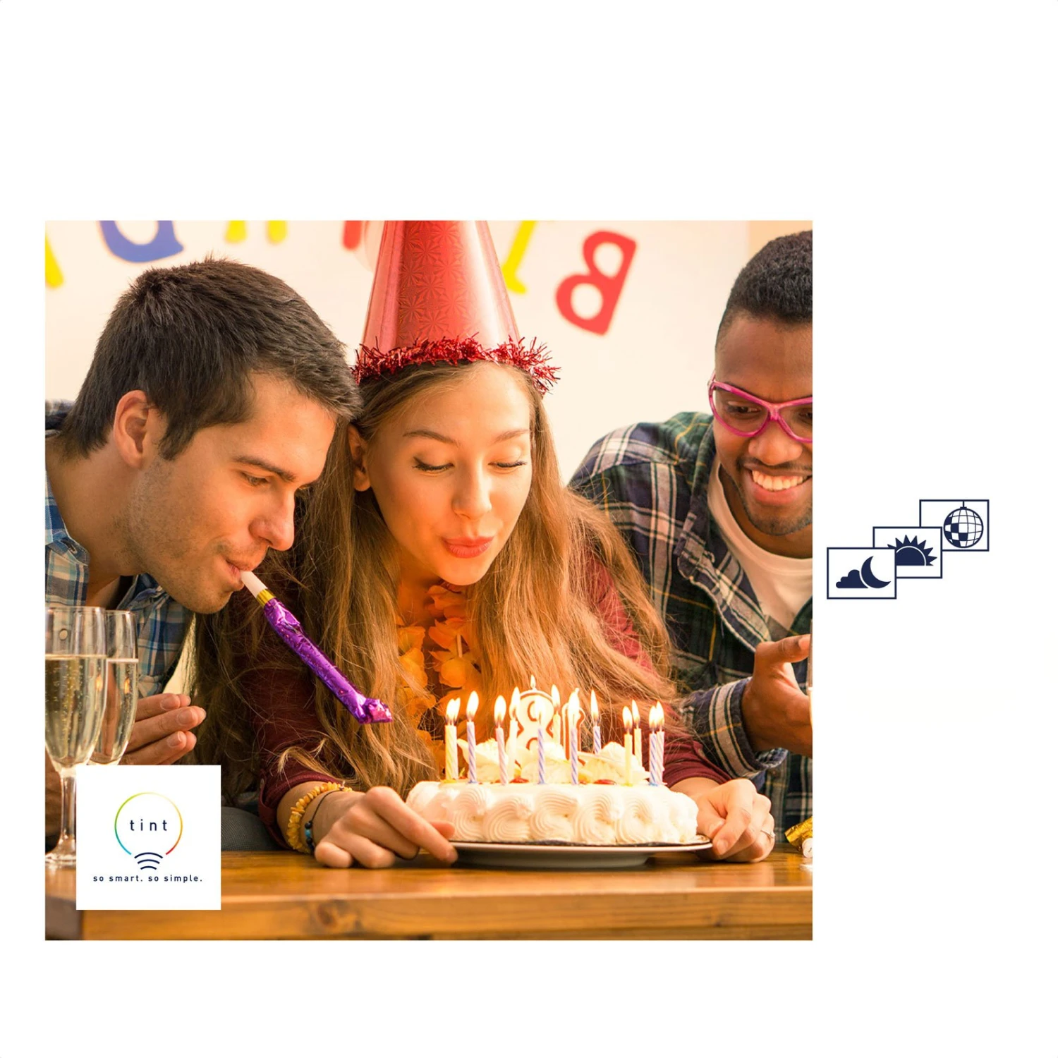 Müller Licht Tint White LED-Kerzenlampe E14 5,8W 5 Müller Licht Tint White LED-Kerzenlampe E14 5,8W – Bild 5