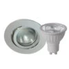 Megatron DecoclicSet Einbauspot GU10 5,2W Silber
