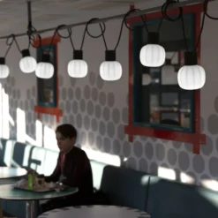 Martinelli Luce Kiki Außen-Lichterkette 10-flammig -Heimbeleuchtung 6705204 2