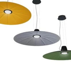 Martinelli Luce Lent LED-Hängeleuchte, Grau -Heimbeleuchtung 6705303 4