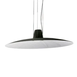 Martinelli Luce Lent LED-Hängeleuchte, Grau -Heimbeleuchtung 6705303 6