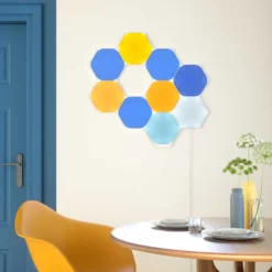 Nanoleaf Shapes Hexagons, Starter Set, 9 Panels -Heimbeleuchtung 6730025 3