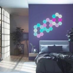 Nanoleaf Shapes Hexagons, Starter Set, 9 Panels -Heimbeleuchtung 6730025 8