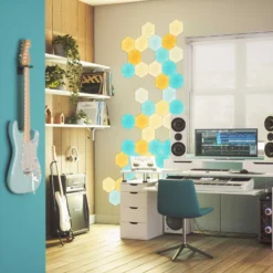 Nanoleaf Shapes Hexagons, Starter Set, 15 Panels -Heimbeleuchtung 6730027 6