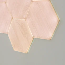 Nanoleaf Elements Wood Hexagons Starter Kit 13x -Heimbeleuchtung 6730040 3