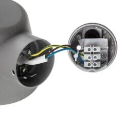 Nordlux Außenwandleuchte Aleria, Aluminium Grau -Heimbeleuchtung 7006420 7