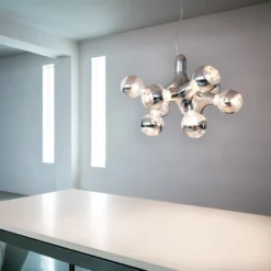 Next DNA Chandelier - Designer-Kronleuchter, Chrom -Heimbeleuchtung 7019035 2