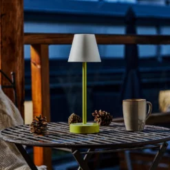 Newgarden Lola Slim LED-Tischlampe Akku, Lime -Heimbeleuchtung 7025067 2