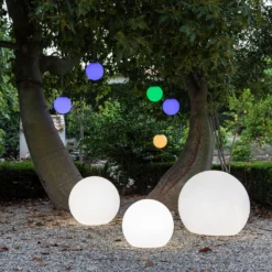 Newgarden Buly LED-Solarleuchte Kugel IP65, Ø 80cm -Heimbeleuchtung 7025115 2