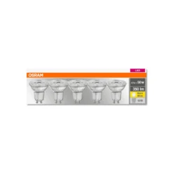 OSRAM LED-Reflektor GU10 4,3W 36° 2.700K 350lm 5er -Heimbeleuchtung 7262712 3