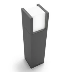 Philips Arbour LED-Sockelleuchte Anthrazit IP44 -Heimbeleuchtung 7531802 2
