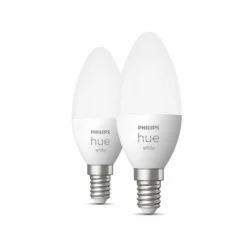 Philips Hue White 5,5W E14 LED-Kerzenlampe 2er-Set -Heimbeleuchtung 7534161 2