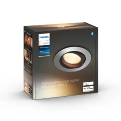 Philips Hue Milliskin LED-Einbauspot Rund, Alu -Heimbeleuchtung 7534233 2