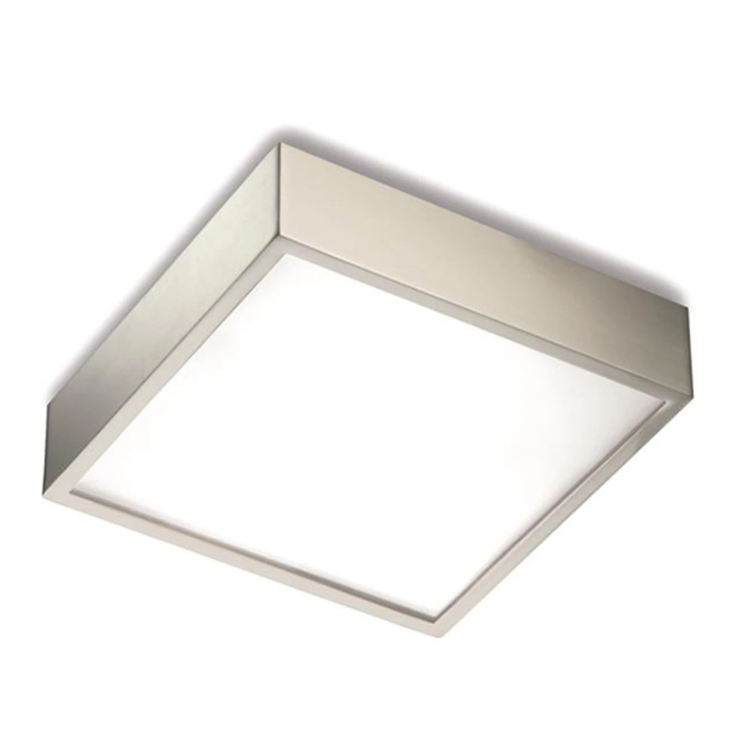 Deckenleuchte Apolo, IP44, 20 Cm Nickel 1 Deckenleuchte Apolo, IP44, 20 Cm Nickel