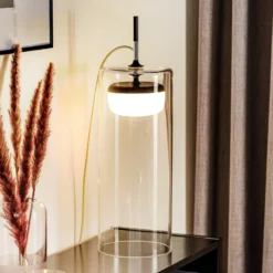 Prandina Diver LED-Tischleuchte T5 2.700K Schwarz