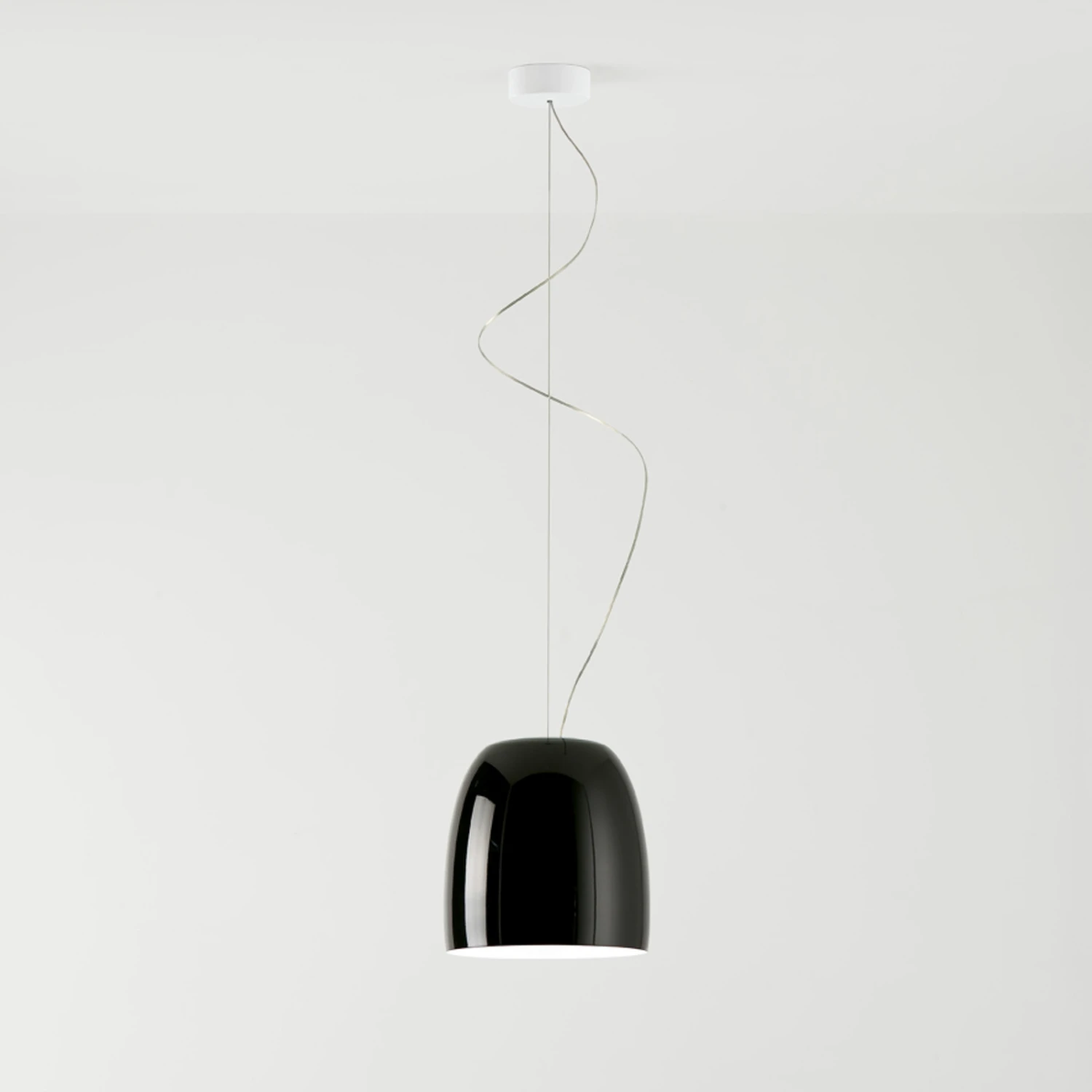 Prandina Notte S1 Hängeleuchte, Schwarz/weiß 3 Prandina Notte S1 Hängeleuchte, Schwarz/weiß – Bild 3