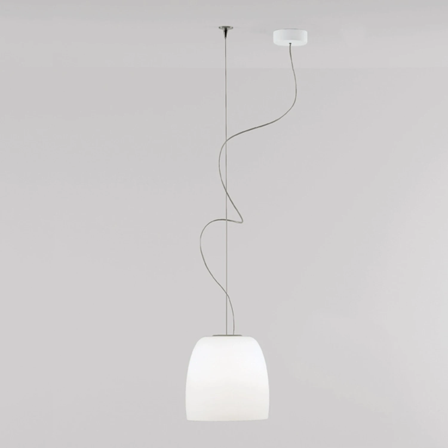 Prandina Notte S5 Hängeleuchte, Opalweiß 2 Prandina Notte S5 Hängeleuchte, Opalweiß – Bild 2