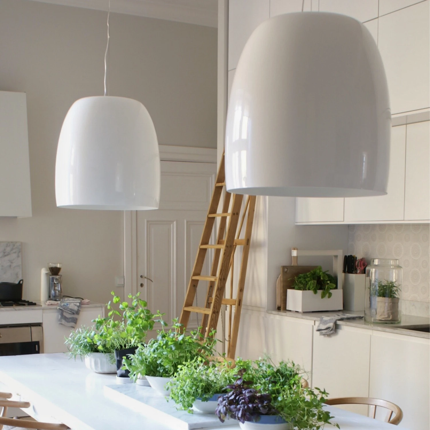 Prandina Notte S5 Hängeleuchte, Opalweiß 5 Prandina Notte S5 Hängeleuchte, Opalweiß – Bild 5