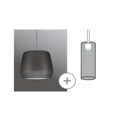 Paulmann Metallschirm Pirm Grau Matt -Heimbeleuchtung 7601502 3