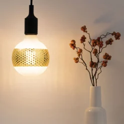 Paulmann E27 LED-Globe 4,5W Ringspiegel Gold Punkt -Heimbeleuchtung 7602132 2