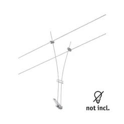 Paulmann Comet Einzelspot Für Seilsystem, Chrom 9 Paulmann Comet Einzelspot Für Seilsystem, Chrom -Heimbeleuchtung 7602735 4