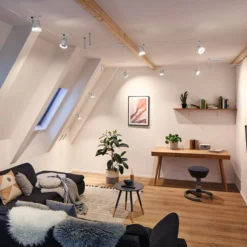 Paulmann Cone Seilsystem Basisset 5fl. Chrom Matt -Heimbeleuchtung 7602835 8