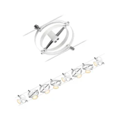 Paulmann Cardan Seilsystem Achtflammig, Weiß Matt