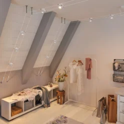 Paulmann Cardan Seilsystem Achtflammig, Weiß Matt -Heimbeleuchtung 7602848 5