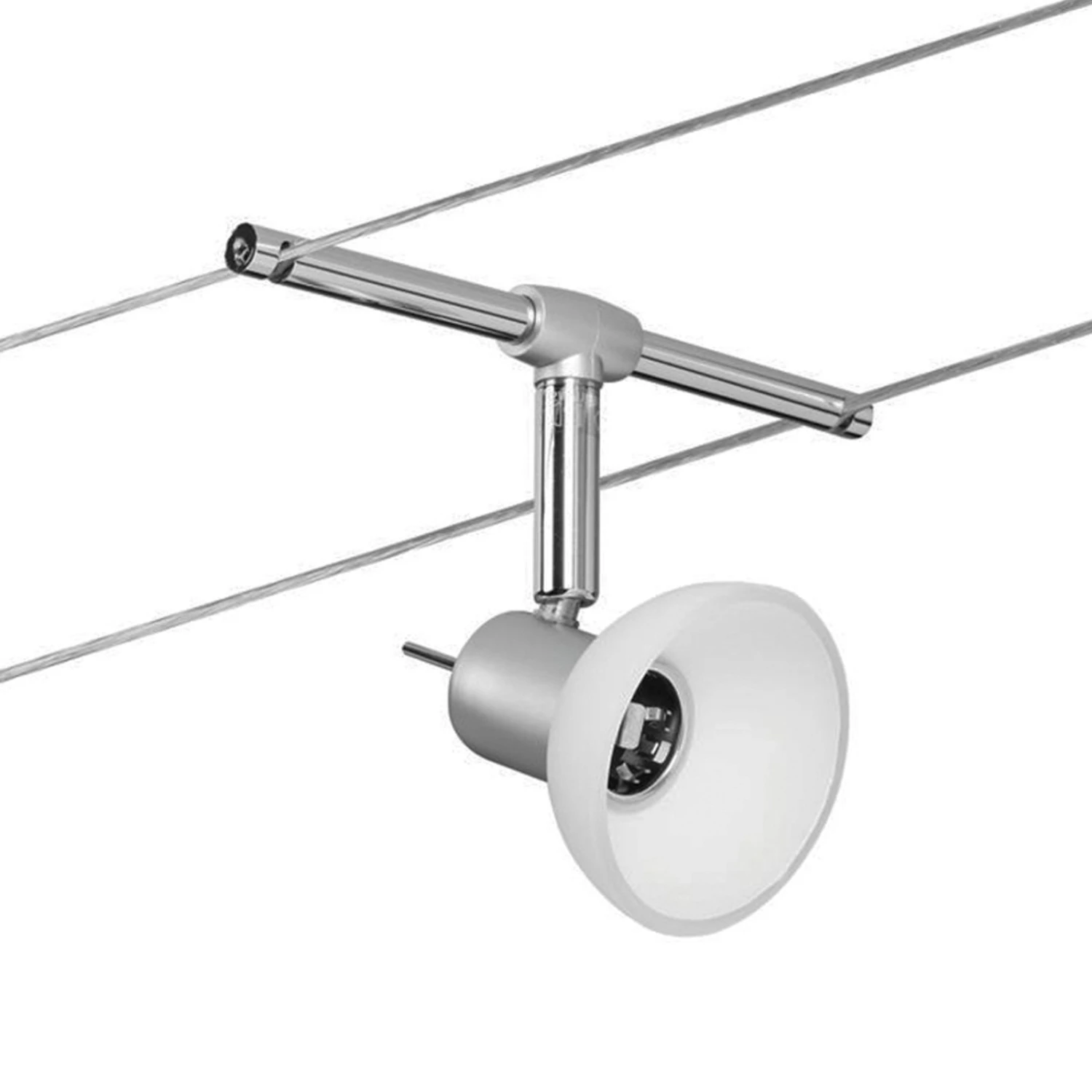 Paulmann Sheela Seilsystem 5fl. Chrom Matt 5 Paulmann Sheela Seilsystem 5fl. Chrom Matt – Bild 5