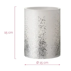 Pauleen Glowing Glitter BIG Candle LED-Kerze Wachs -Heimbeleuchtung 7602959 5