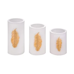 Pauleen Golden Feather Candle LED-Kerze 3er Set -Heimbeleuchtung 7602960 4