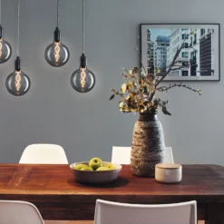 Paulmann LED-Lampe E27 3,5W Helix 1800K G125 Rauch -Heimbeleuchtung 7603033 3