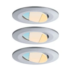 Paulmann Calla Schwenkbar On/off 9cm CCT 3er Chrom -Heimbeleuchtung 7603052 5