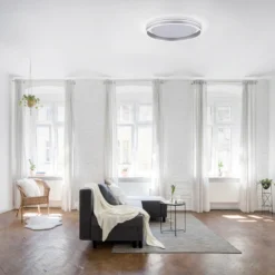 Paul Neuhaus Q-VITO LED-Deckenlampe 59cm Stahl -Heimbeleuchtung 7610796 7