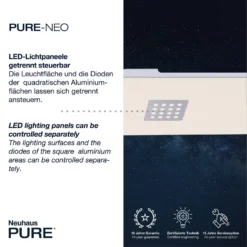 PURE Neo LED-Deckenleuchte 120x30cm -Heimbeleuchtung 7610903 6