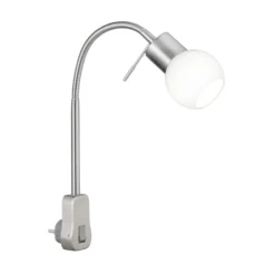 Lindby Aeryn Steckdosenleuchte, Flexarm, Schalter 11 Lindby Aeryn Steckdosenleuchte, Flexarm, Schalter -Heimbeleuchtung 8032242 2