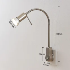 Lindby Ahoja Steckdosenleuchte, Flexarm, Schalter 12 Lindby Ahoja Steckdosenleuchte, Flexarm, Schalter -Heimbeleuchtung 8032243 3