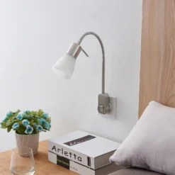 Lindby Nevyana Steckdosenlampe, Flexarm, Schalter 13 Lindby Nevyana Steckdosenlampe, Flexarm, Schalter -Heimbeleuchtung 8032245 4