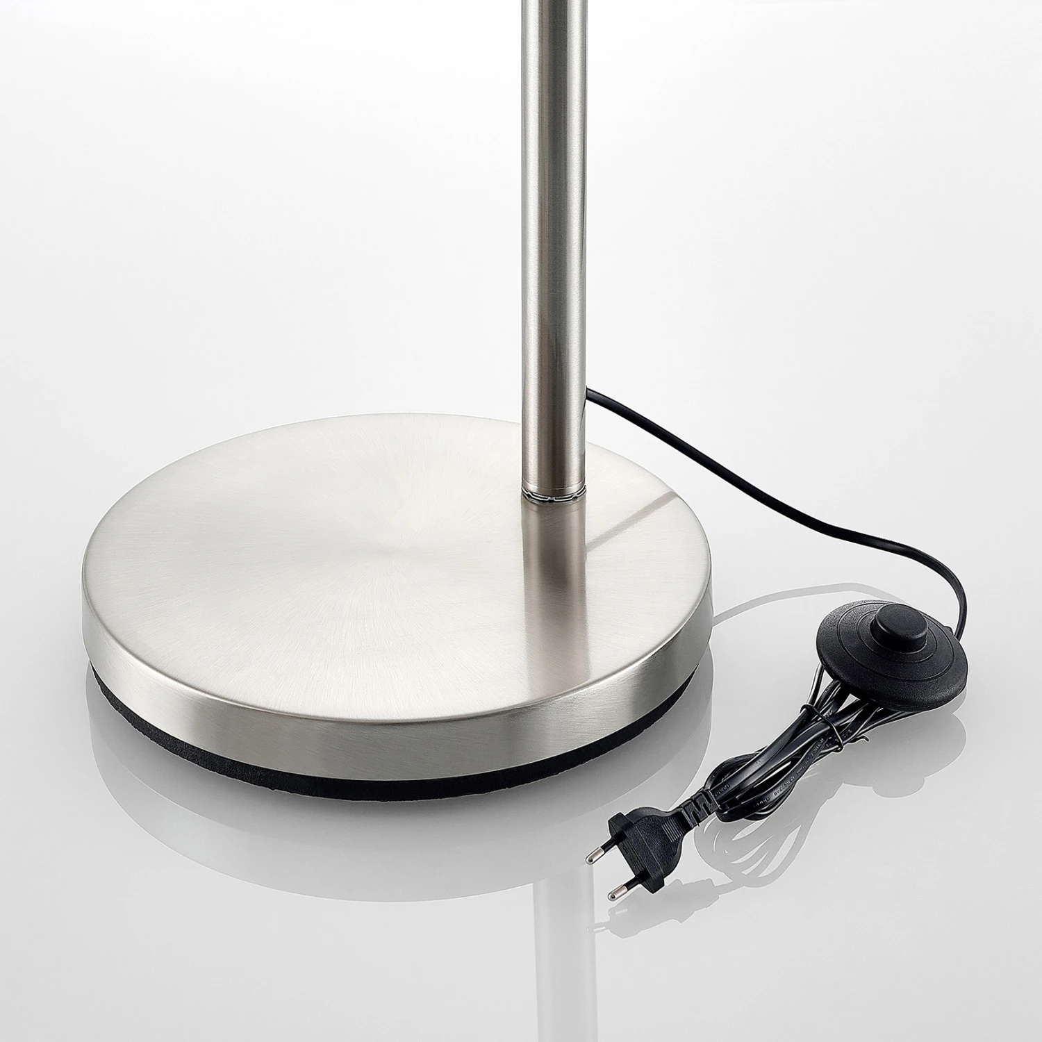 Lindby Stannis Bogenleuchte, Textil, Fünfflammig 8 Lindby Stannis Bogenleuchte, Textil, Fünfflammig – Bild 8