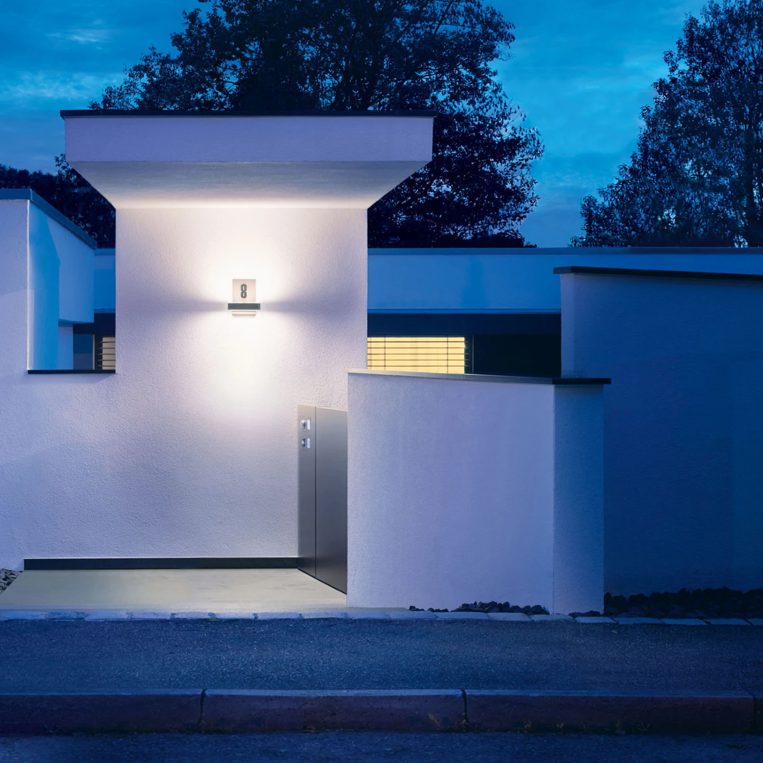 STEINEL L 820 LED S Sensor-Wandleuchte Anthrazit 4 STEINEL L 820 LED S Sensor-Wandleuchte Anthrazit – Bild 4